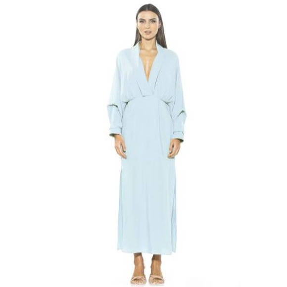 Alexia Admor Dresses & Skirts - Alexia Admor Halogen Blue Kacey Maxi Dress NWT Size 14